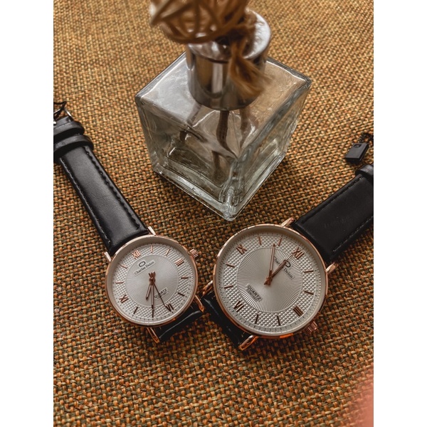 jam tangan CHARLES DELON pria wanita gratis gelang dan kalung (dhon store)