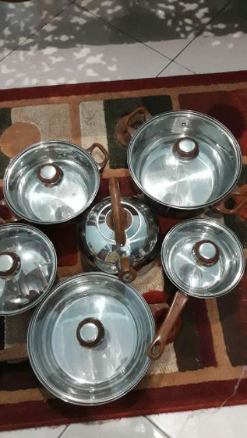 Panci Set Armor - Coklat