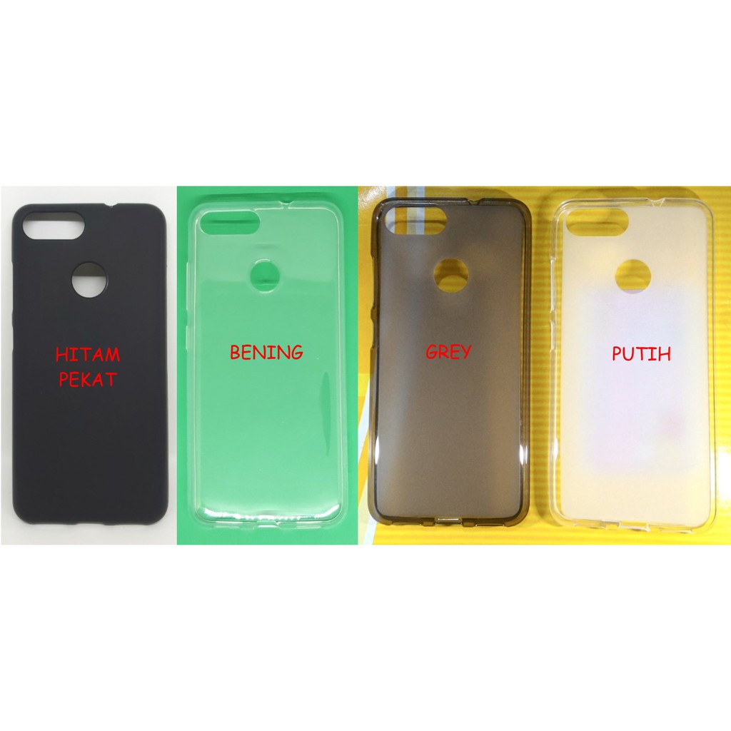 Softcase ASUS ZENFONE MAX PLUS M1 ZB570TL ( X018D ) - Casing Soft TPU Jelly Case