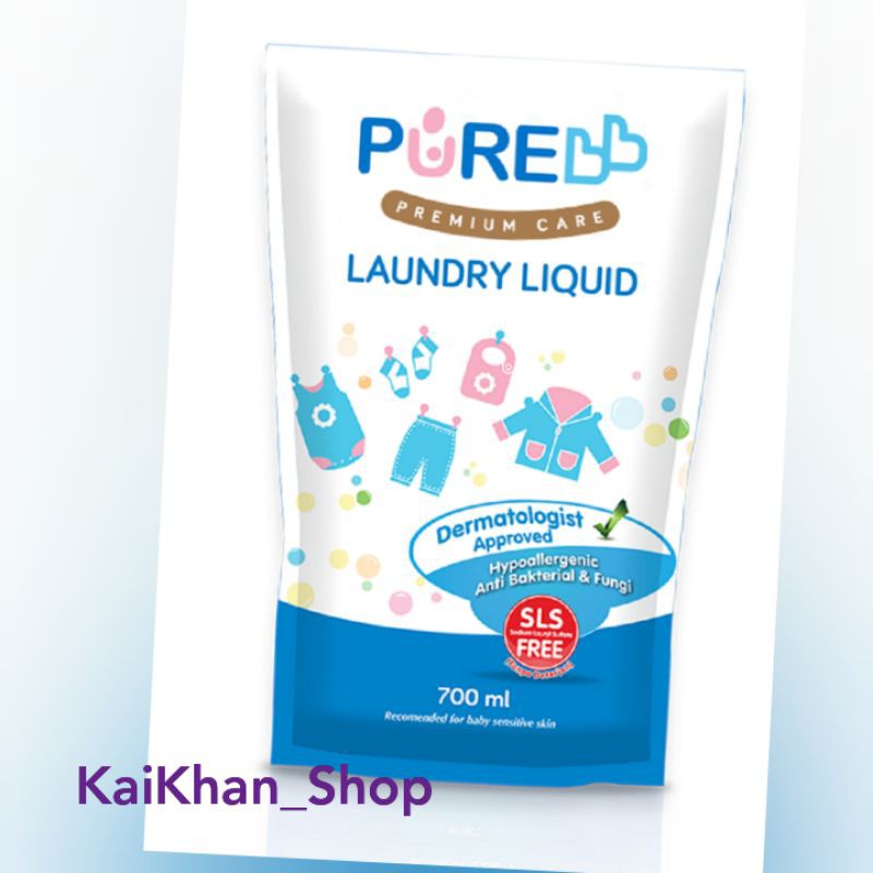 PureBB Pure BB Laundry Liquid - Refill 700ml