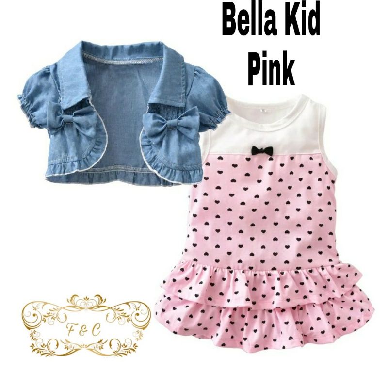 Set Anak Cewek / Set Anak Usia 3-5 Tahun ( All size) / Set Bella Kid