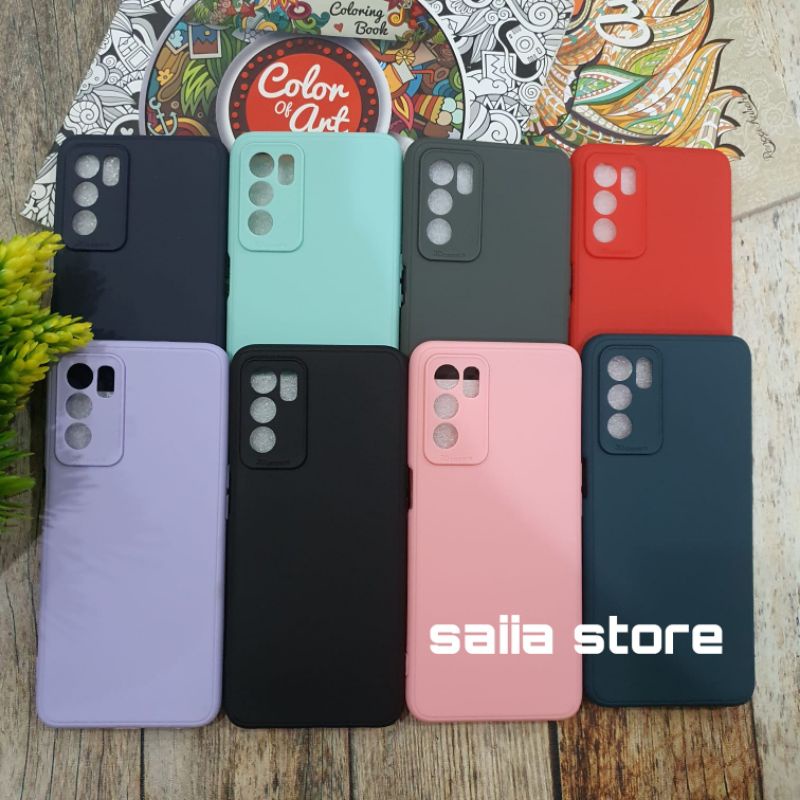 Saiia store Softcase OPPO A16 4G Silikon Oppo A16 4G Softcase OPPO A16 4G Hardcase Temperglass A16