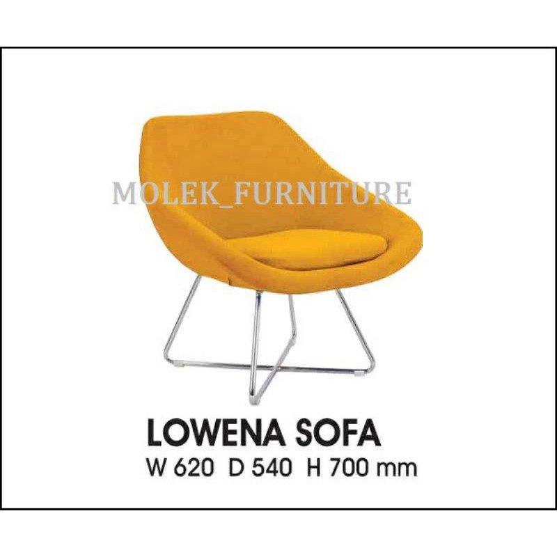 Sofa Single/Kursi Tamu INDACHI LOWENA Molek Furniture