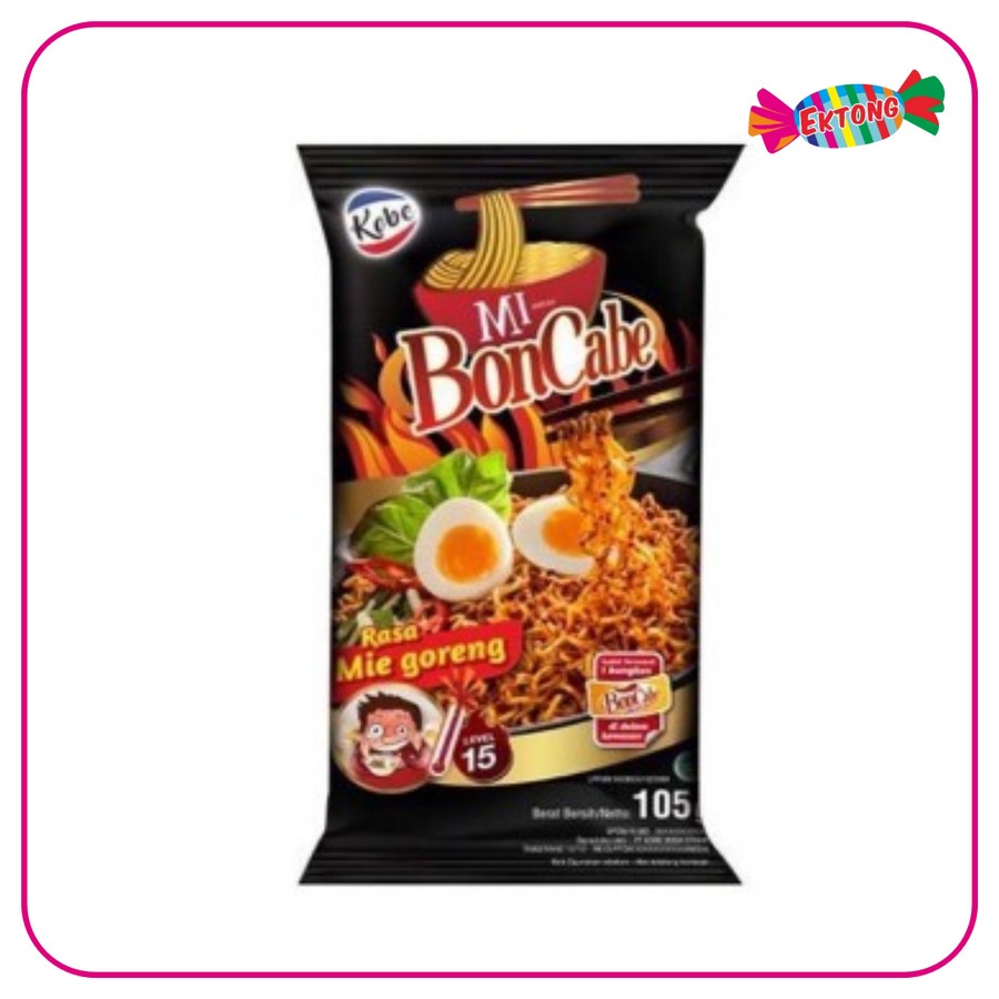 

KOBE MI BON CABE ( Mie Goreng Level 15 ) 105GR