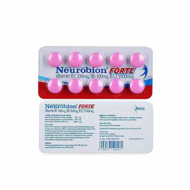 Neurobion Forte 1 strip / 10 tablet