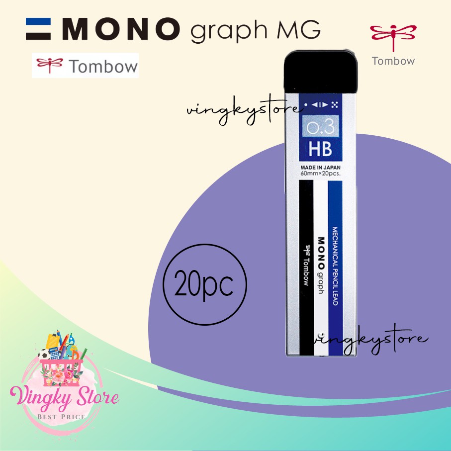 

Refill / Isi ulang Pensil MONO GRAPH MG lead 0.3mm HB