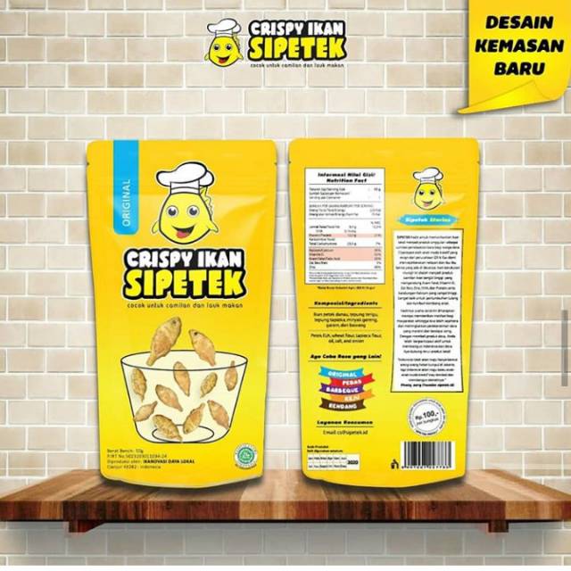 

Crispy Ikan SIPETEK ORIGINAL