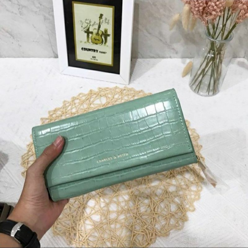 (New Model Croco) Charles and keith croco with tassel