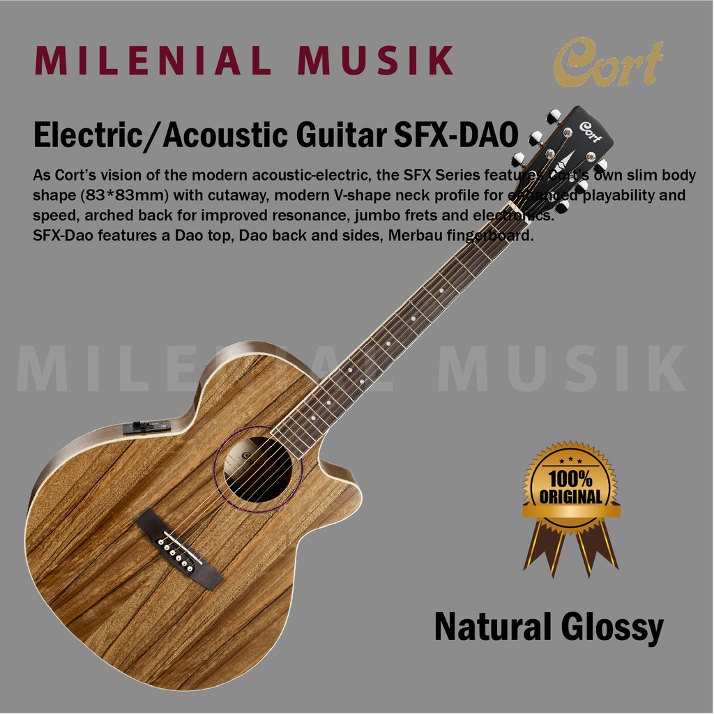 Cort Electric Acoustic Guitar SFX-DAO