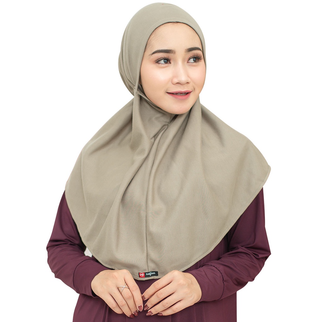 PROMO HARI INI!!  - TERMURAH Hijab Tali Belakang - Kerudung At Home Di Rumah Saja VARIASI 1