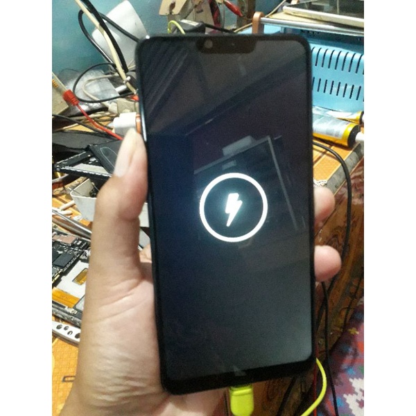 LCD oppo A3S ori cabutan