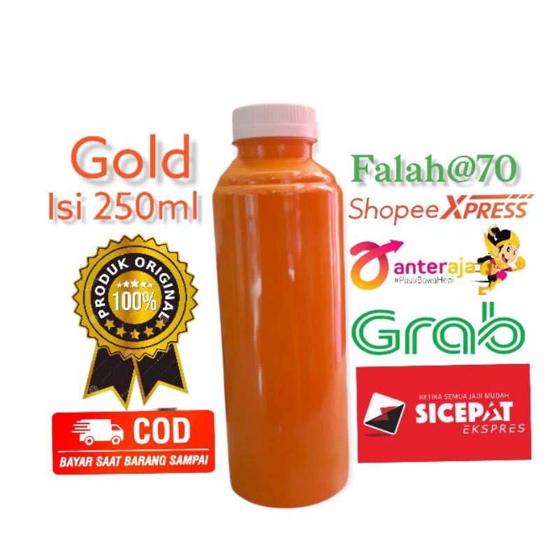 

Cat akrilik Cat Acrylic Cat Lukis Gabus Cat Lukis Strerofoam Cat Lukis Anak 250ml Gold