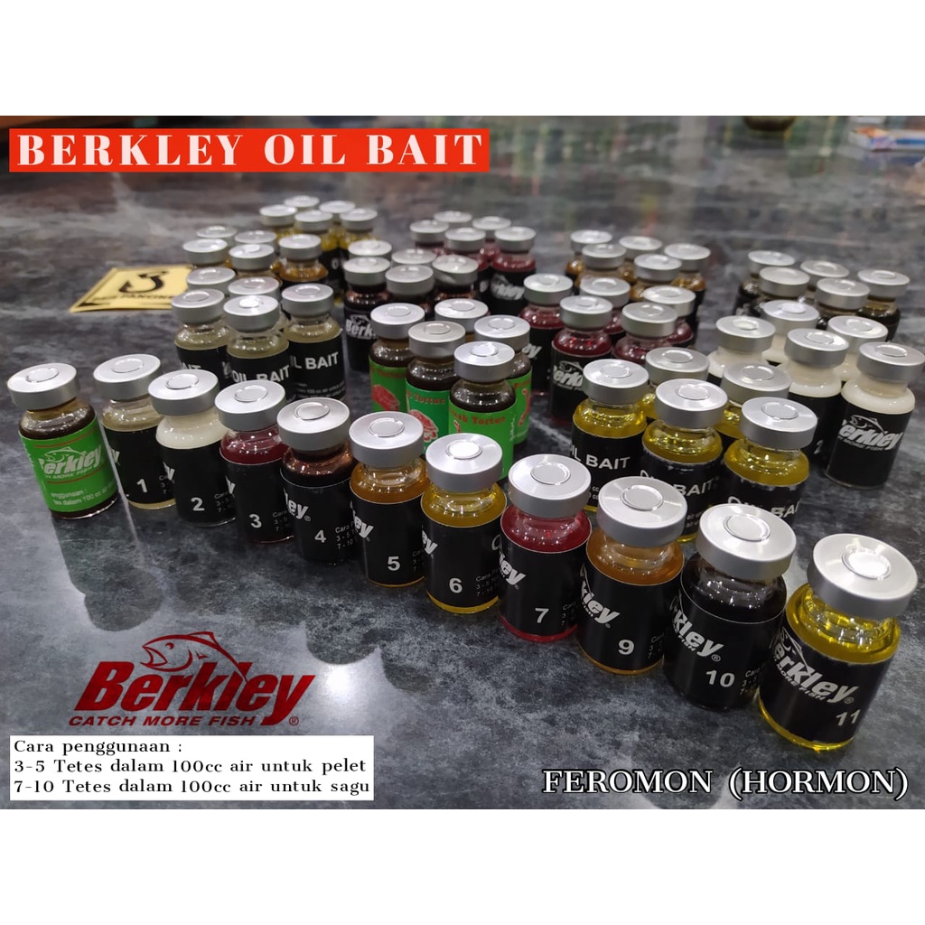 Berkley oil pheromone perangsang ikan strike gacor