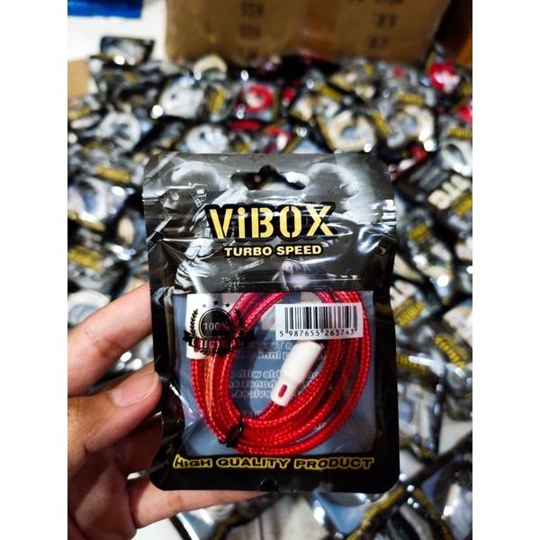 Ready Kabel Aux VA-10 Vibox 1x1 Jack 3.5mm Harga Termurah Terjangkau AUX VA10