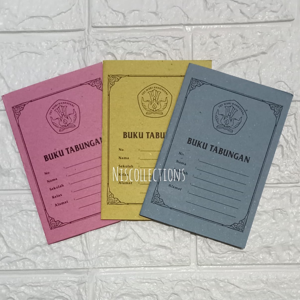 

READY STOCK.. BUKU TABUNGAN SEKOLAH/ SISWA/ ARISAN MURAH