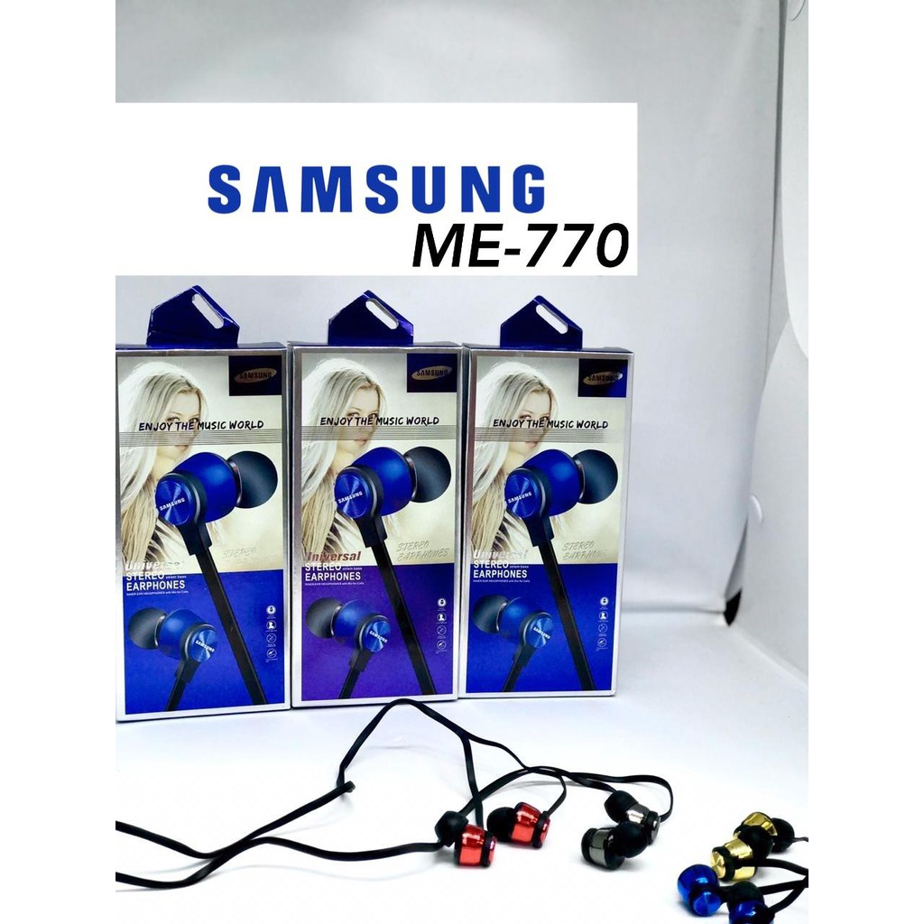 EARPHONES SAMSUNG ME-770 MOMENTUM REAL BASS HEADSET SAMSUNG HS330 J2 PRIME J1 ACE SAM J5