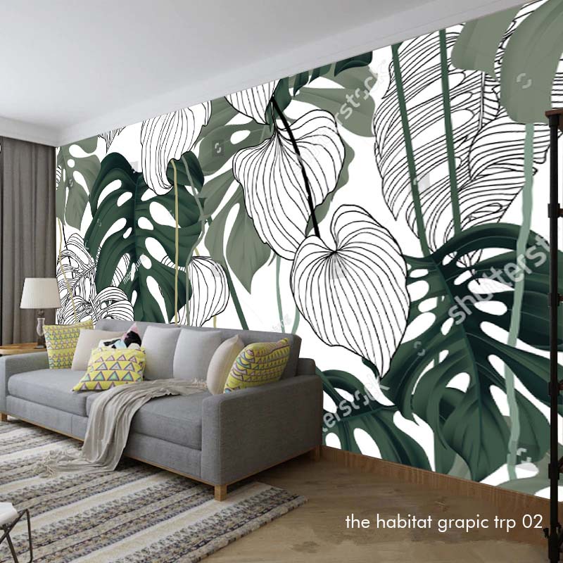 PROMO wallpaper mural - wallpaper mural 3D - wallpaper mural dinding - wallpaper mural tropical