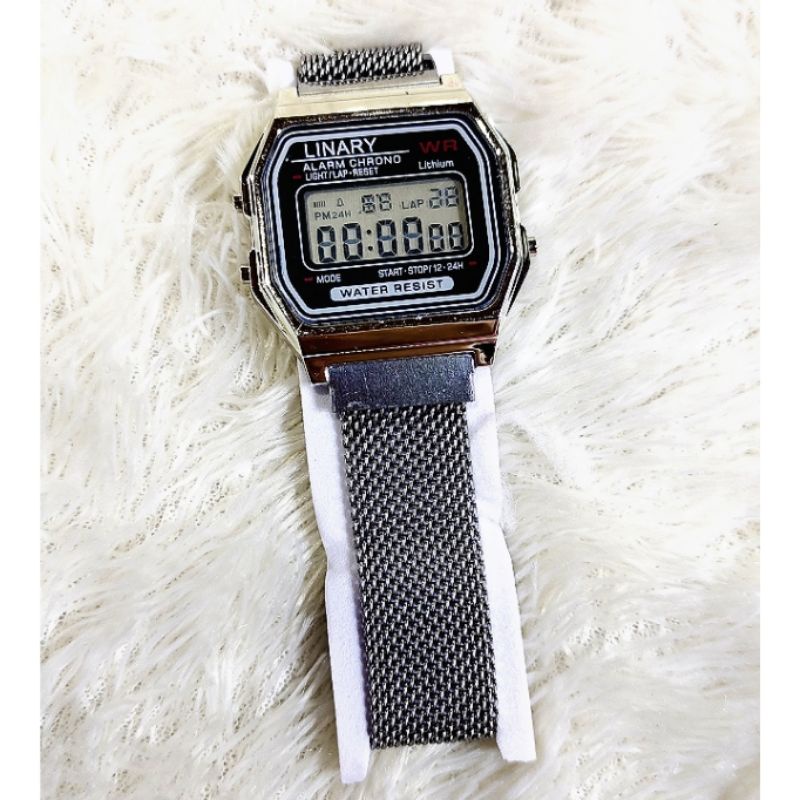 JAM TANGAN TALI PASIR DIGITAL 5 WARNA