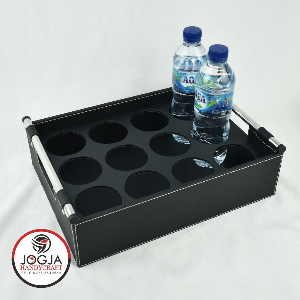 Isi 12 Lubang - Tatakan / Nampan / Baki Tempat Aqua Botol dan Minumal Kaleng