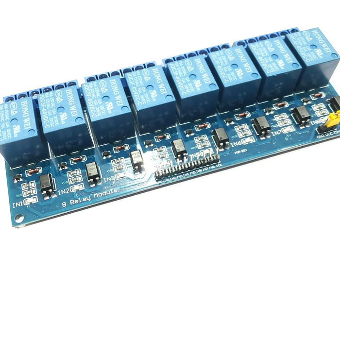 8 Channel 5V Relay Module Board Shield untuk PIC AVR DSP ARM Arduino