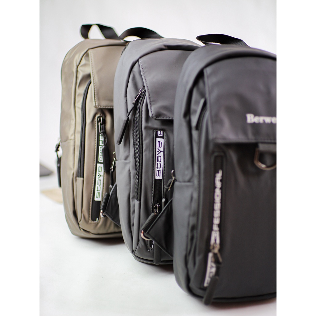 [Waterproof] Tas Sling Bag/ Ransel Mini/ Selempang Pria Import - 388