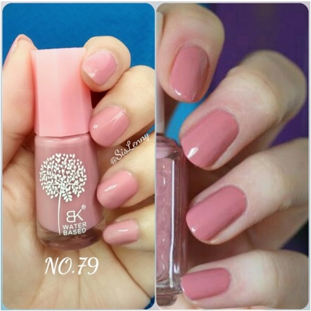 ORIGINAL BK Peel Off Nail Polish Kutek Kelupas Water Based SWEET SERIES