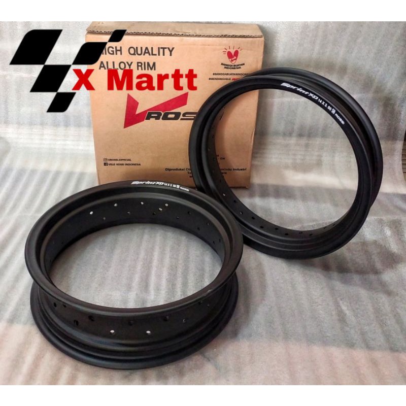 Velg Jari Jari 300 / 350 Ring 14 V Rossi Sprint XD