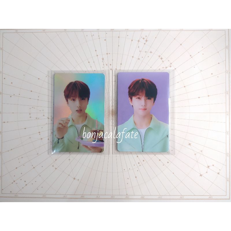 Photocard jisung sg21 bene aladin ktown