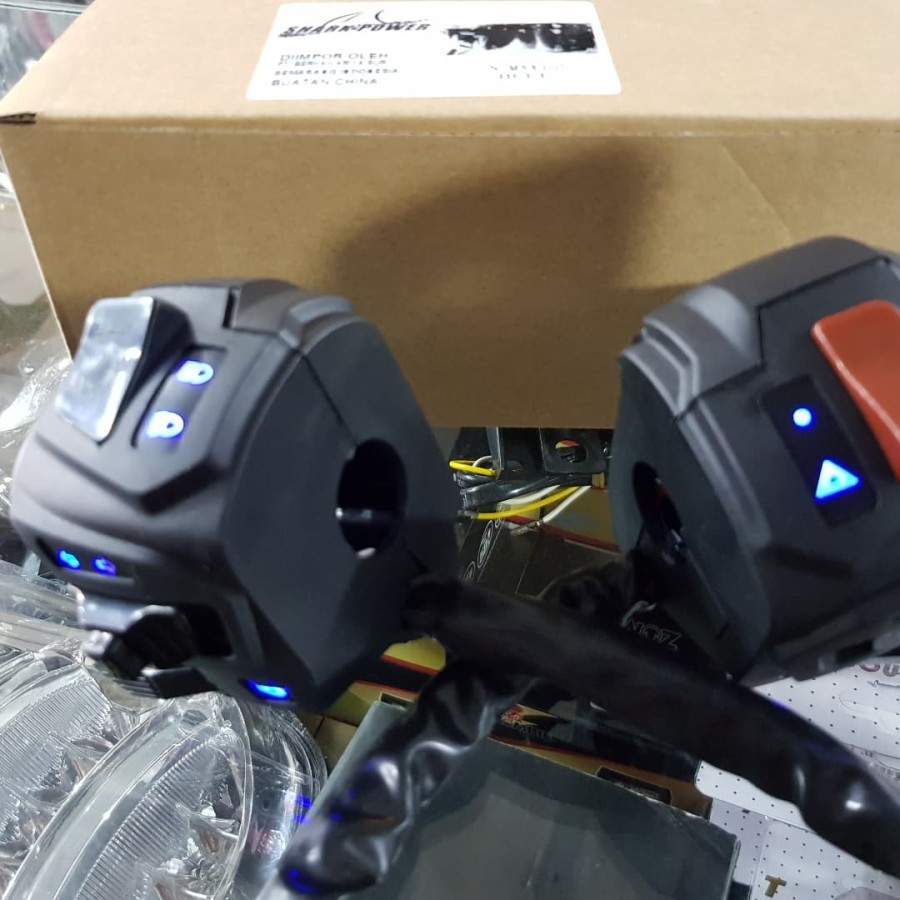 Saklar Switch Pulsar PnP Nmax Nyala Led