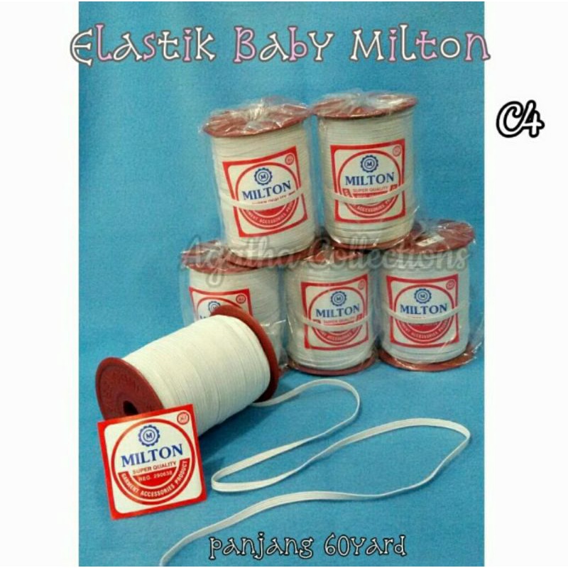 Grosir Elastis kecil elastik baby elastik masker Milton per rol