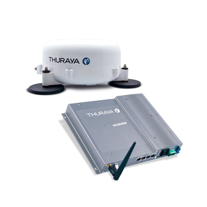 Thuraya IP Voyager Terminal Modem Internet Satelit Broadband for mobil