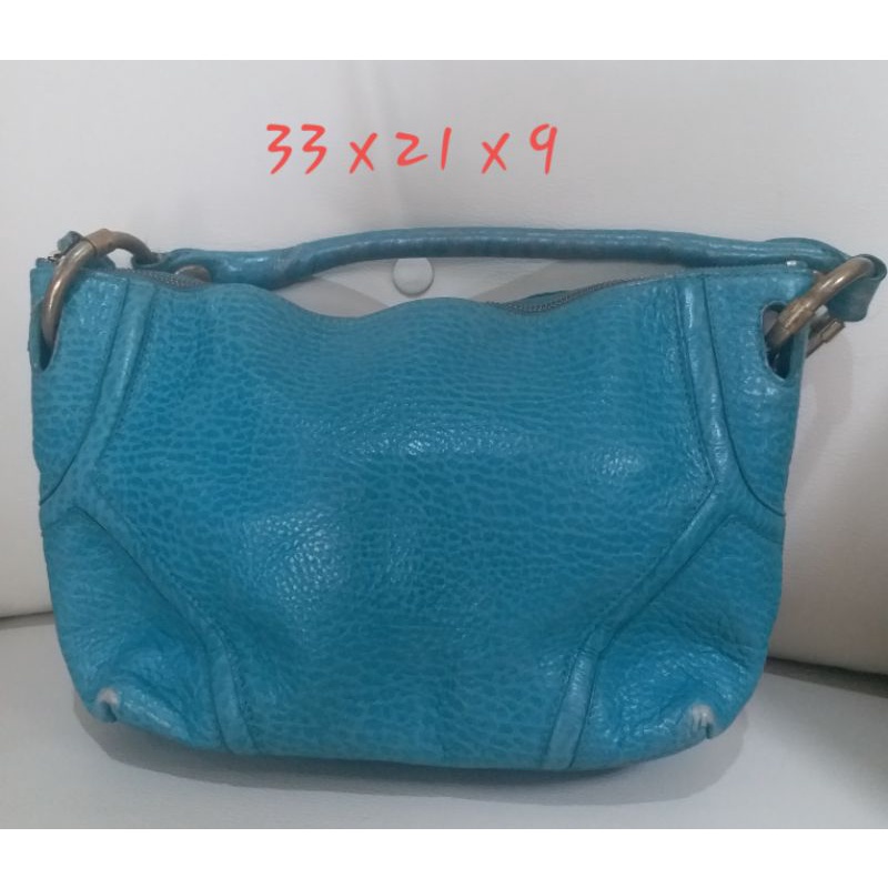 Preloved tote bag, tas wanita, tas kulit asli, tas bahu