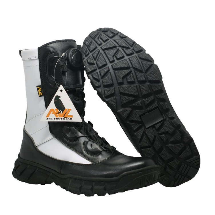 SEPATU PDL PROVOST TNI POLRI TALI PUTAR TACTICAL AWL