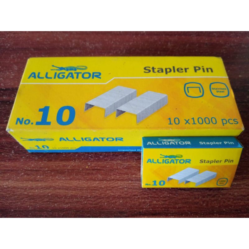 

Isi Stapler Alligator No 10 Staples