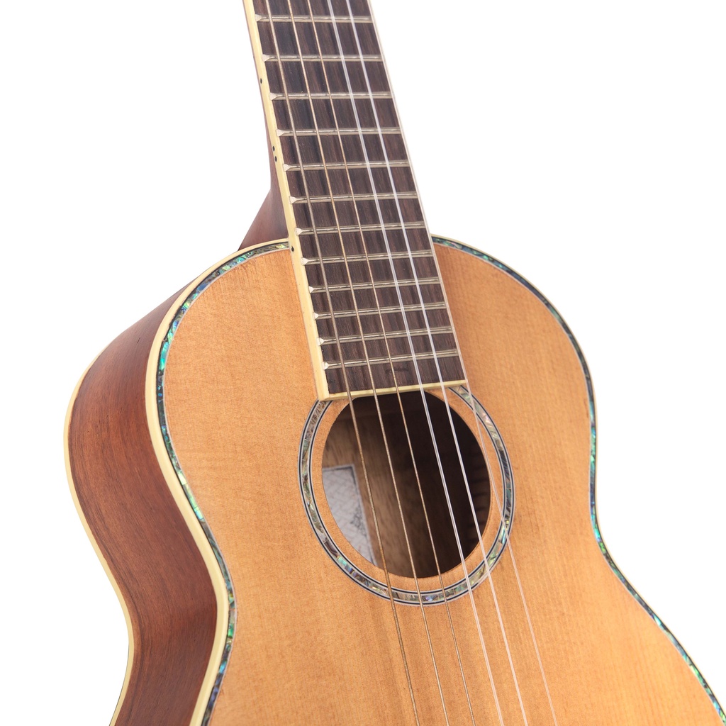 Gitarlele/Gitar Travel 6s Mandalika Premium Natural GL-01NT