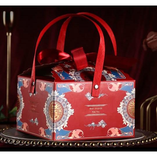 

BOX KUE JINJING HARD HANDLE / BOX IMLEK / BOX GIFT / BOX PESTA / BC05
