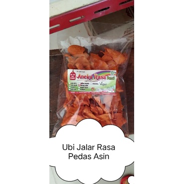 

Keripik Ubi Jalar Rasa Pedas Asin Vegetarian