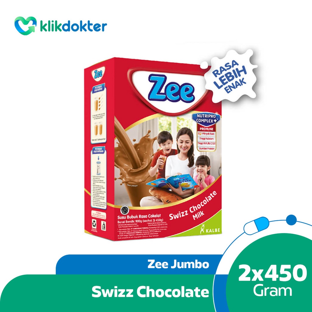 

Zee Reguler Swizz Chocolate Milk 2x450gr