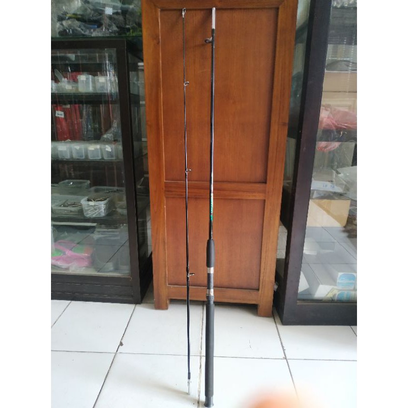 Joran Sambung 2 pcs drat/ulir crocodille sangat kuat, ringan, bahan carbon solid