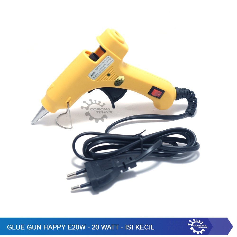 Glue Gun Happy E20 Watt - Isi Kecil