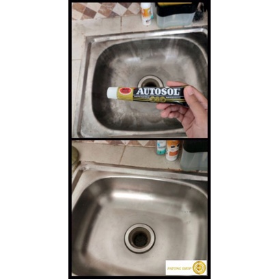 Autosol Metal Polish 50gr pembersih logam pengkilap chrome