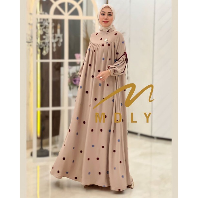 Gamis Dress/home dress Wanita Terbaru Amena Dress By Mdly 3243