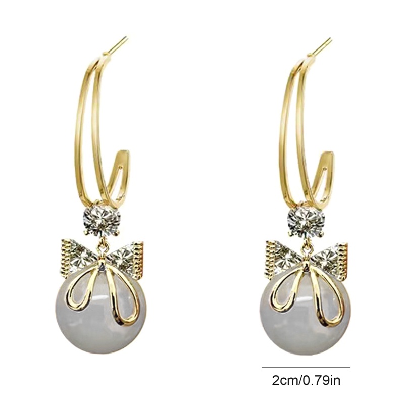 Anting Tusuk Sterling Silver 925 Model Mermaid Dengan Mutiara Mewah Untuk Wanita