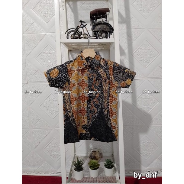 Kemeja batik anak warna coklat//kemeja batik//couple kemeja//batik//kemeja batik terbaru//kemeja anak