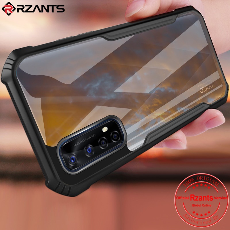 Case REALME NARZO 20 PRO Armor Fusion Transparent Casing Free Skin Carbon 3D