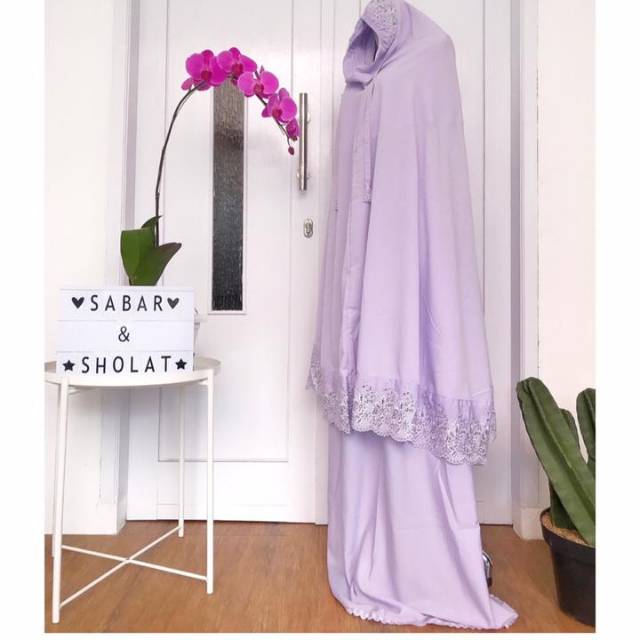 Mukena Dagu Khadijah/Sarah (Non Tas)