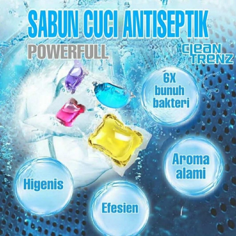 Laundry Gel Ball Isi 50 PCS / Sabun Cuci Baju Antiseptik / Loundry Gell Ball Wangi / Sabun Cair Cuci Baju / Pakaian / Deterjen Pembersih