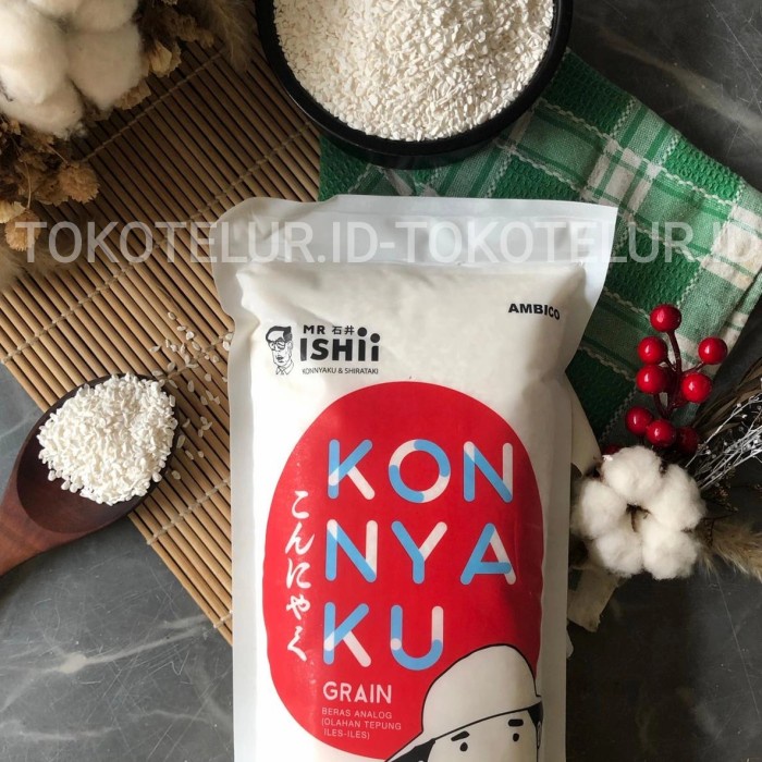 

540ffiepp Dry Shirataki Rice (Beras Shirataki Kering) 1Kg 244Q40112