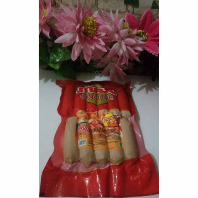 

Sosis Ayam mini isi 10 pcs bonus 1 pcs 500gr