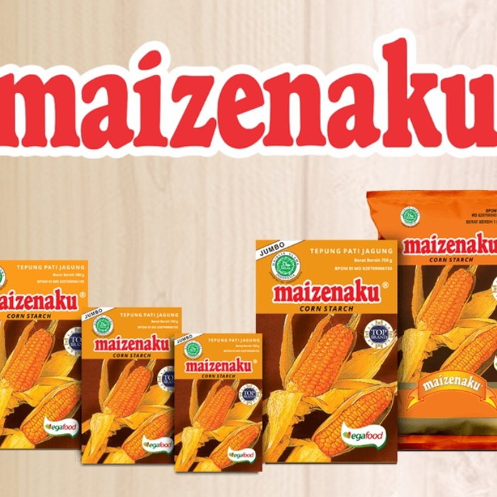 

Tepung Maizena/Maizenaku/CornStrach/300gr/150gr/100gr/250gr